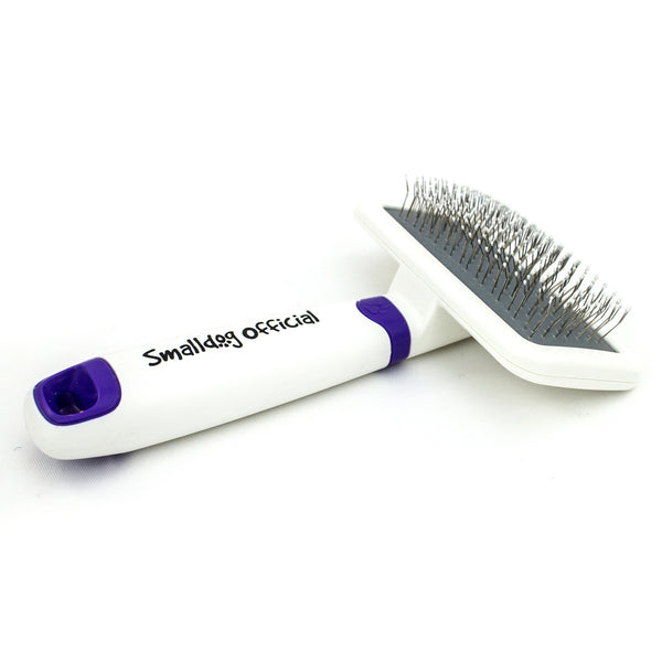 Smalldog Official Gentle Body Brush is best when used to groom and brush your small dog. 